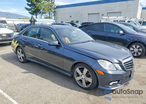 2010 Mercedes-Benz E 350 from USA, damaged, VIN WDDHF5GB7AA097382